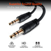 3.5mm Aux Audio Cable | 2ft | Black