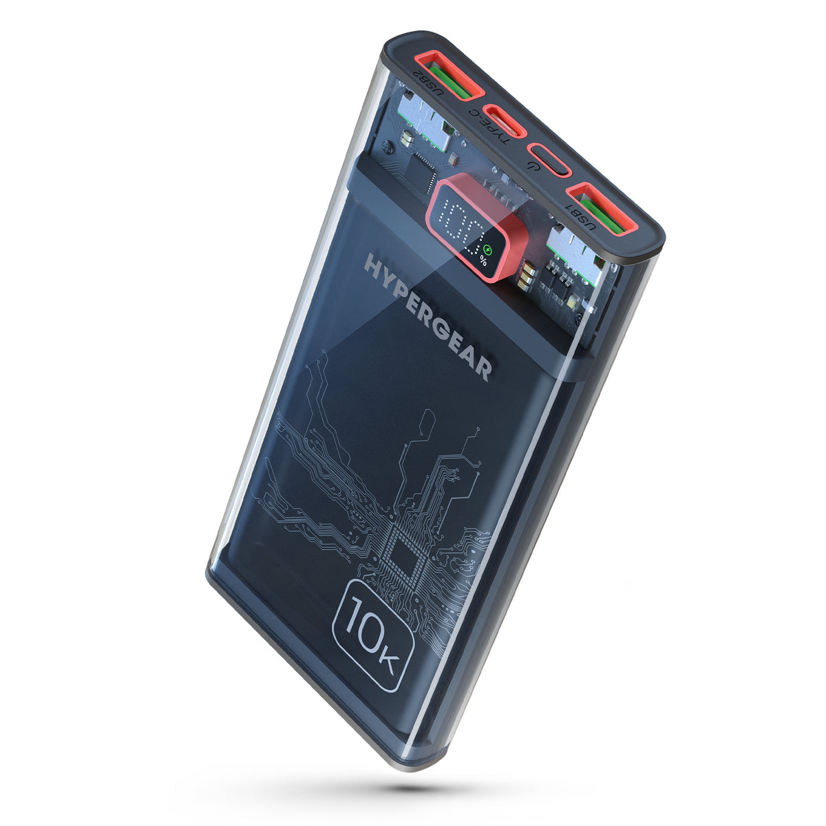 HyperGear ClearCharge XL 20000mAh Transparent PD Power Bank main image 0