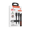 Flexi Pro USB-C to USB-C Soft-Touch Silicone Fast Charge Cable | 6ft | Black