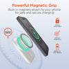 5,000mAh | Mag Grip Go Magnetic Wireless Fast Charge Power Bank with Built-In Cables | White