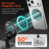 Mag Grip Pro Magnetic Phone Mount | Car - Home - Anywhere | Silver