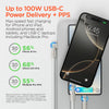 Chunky180° 100W USB-C to USB-C Rugged Fast Charge Cable | 12ft | White