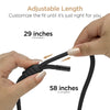 HyperGear TECHcessories | Universal Crossbody Phone Strap | Black Braided Rope