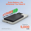 5,000mAh | Power Pack Mag Ultra-Slim Magnetic Wireless Fast Charge Power Bank | Black