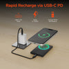 5,000mAh | Power Pack Mag Ultra-Slim Magnetic Wireless Fast Charge Power Bank | Black