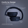Stealth2 ANC Wireless Noise Cancelling Over-the-Ear Headphones | Blue