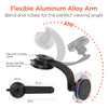 MaxCharge 15W Magnetic Wireless Fast Charging Phone Mount | Dashboard | Black