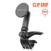 Mag Grip Magnetic Phone Mount with Universal Clip-On Base | Black