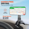 Mag Grip Magnetic Phone Mount with Universal Clip-On Base | Black