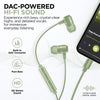 C26 Wired Hi-Fi USB-C Metal Earbuds | Sage Green