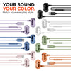 C26 Wired Hi-Fi USB-C Metal Earbuds | Orange