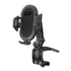 Quick Grip Adjustable Cradle Phone Mount with Universal Clip Grip