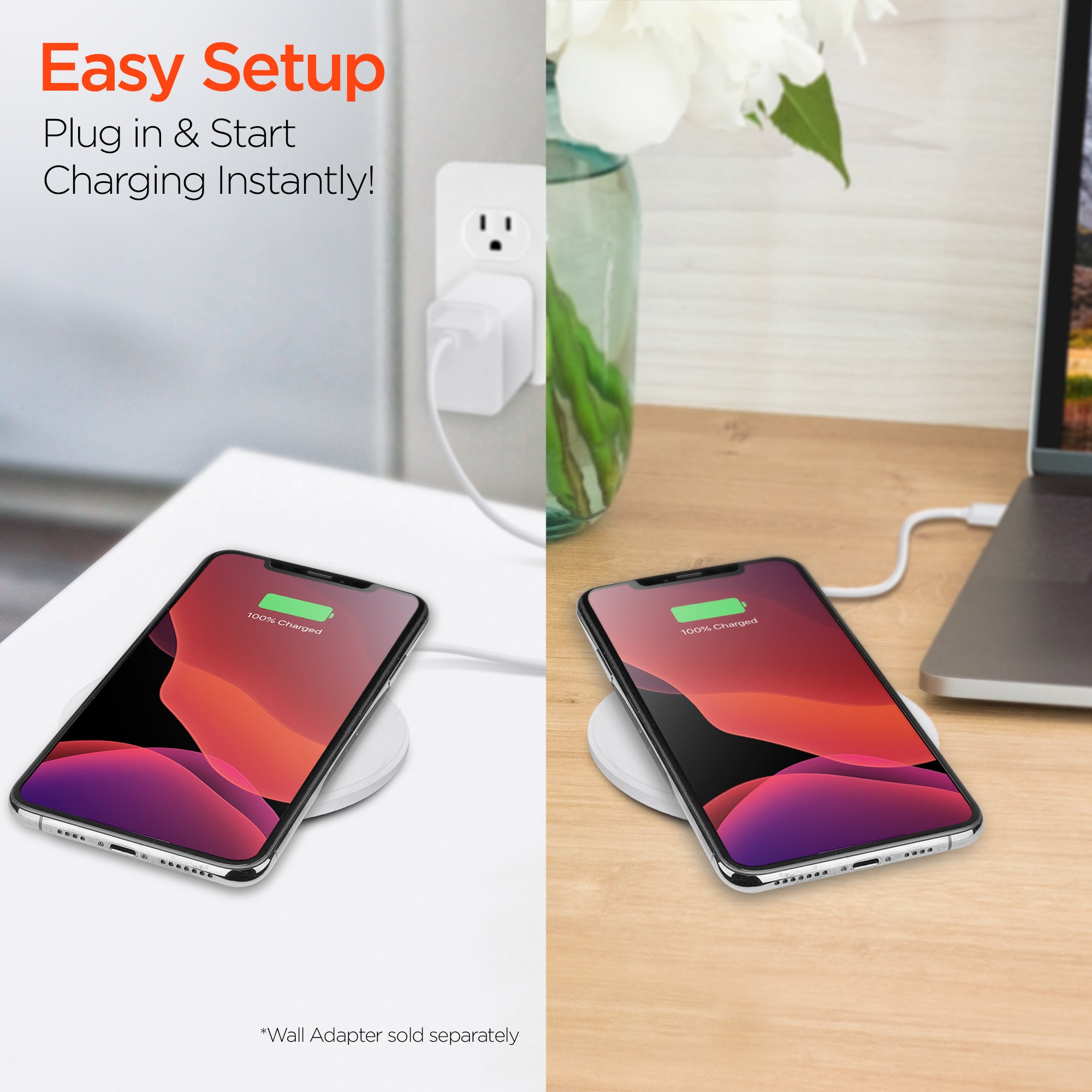 ChargePad 5W Wireless Charger | White