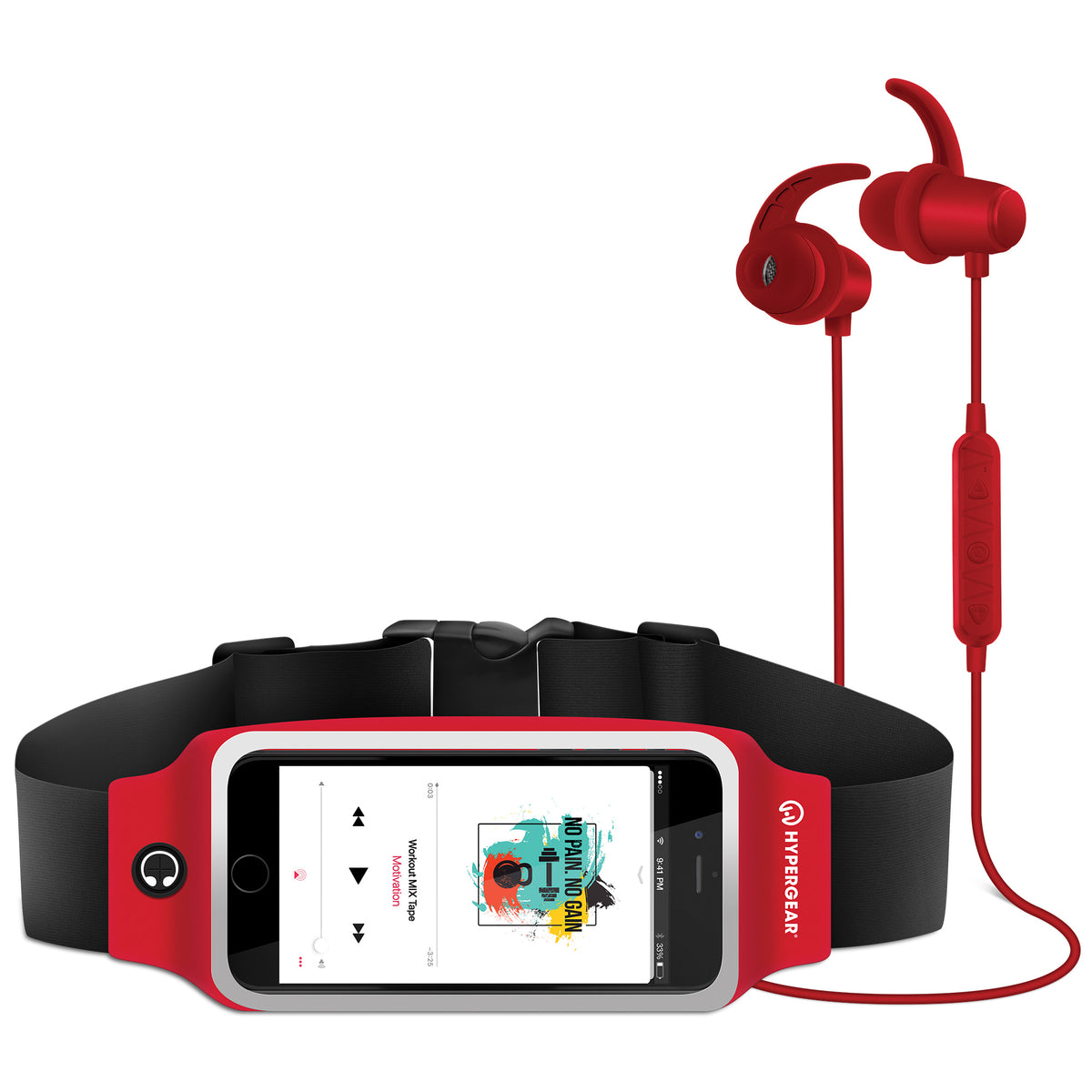 Red gear earphones sales