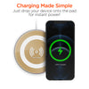 ChargePad Pro 15W Wireless Fast Charger | Gold