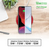 ChargePad Pro 15W Wireless Fast Charger | Red