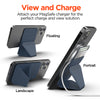 MagFold Stand + Wallet for MagSafe | Blue