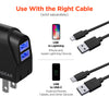 Hybrid 10W Dual USB Car + Wall Charger | Black