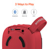 HyperGear Fabrix Mini Wireless Portable Speaker Red