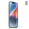 HyperGear HD Tempered Glass for iPhone 14 and iPhone 13/13 Pro 2-Pack