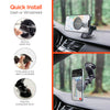 Mag Grip Phone Mount Kit with MagSafe | Vent + Dash + Windshield | for iPhone 15, 14, 13 Series |Black