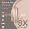 Stealth2 ANC Wireless Noise Cancelling Over-the-Ear Headphones | Bone