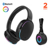 Wireless Audio Essentials Duo | Light-Up Speaker + Headphones | Black