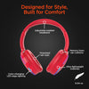 Wireless Audio Essentials Duo | Light-Up Speaker + Headphones | Red