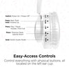 Bunny Tracks Wireless Light-Up Headphones | White