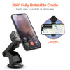 Roller Grip Phone Mount Kit | Vent + Dash + Windshield | Black