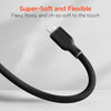 Flexi Pro USB-C to Lightning Soft-Touch Silicone Fast Charge Cable | 4ft | Black