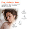 SleepEEZ Mini Noise-Blocking True Wireless Earbuds for Sleeping | White