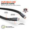 Flexi Go 100W USB-C to USB-C Retractable Cable with Ultra-Slim & Compact Case | Gray