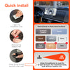 Mag Grip Pro Magnetic Phone Mount | Car - Home - Anywhere | Silver