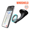 Mag Grip Pro Magnetic Phone Mount | Windshield | Silver