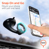 Mag Grip Pro Magnetic Phone Mount | Windshield | Silver