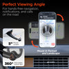 Mag Grip Pro Magnetic Phone Mount | Windshield | Silver
