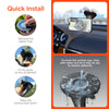 Mag Grip Pro Magnetic Phone Mount | Windshield | Silver