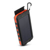 10,000mAh | SolPro 10K Fast Charge Solar Power Bank with 20W USB-C PD | Black and Orange