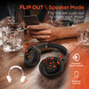 Flip 2-in-1 Wireless Headphones + Speaker | Black