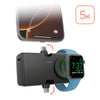 5,000mAh | Power Pack Nano Ultra-Mini Power Bank with Built-In Apple Watch Charger | Black