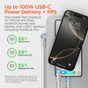 Chunky180° 100W USB-C to USB-C Rugged Fast Charge Cable | 6ft | White