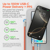 Chunky180° 100W USB-C to USB-C Rugged Fast Charge Cable | 6ft | Orange