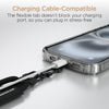 HyperGear TECHcessories | Universal Crossbody Phone Strap | Black Braided Rope