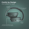 Stealth2 ANC Wireless Noise Cancelling Over-the-Ear Headphones | Green
