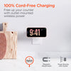 MaxCharge 3-in-1 Magnetic Wireless Fast Charger with Dual USB-C PD Output | White