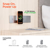 MaxCharge 3-in-1 Magnetic Wireless Fast Charger with Dual USB-C PD Output | White