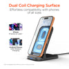 PowerFold 15W Wireless Fast Charging Stand | Black