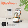 PowerFold 15W Wireless Fast Charging Stand | Black