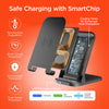 PowerFold 15W Wireless Fast Charging Stand | Black